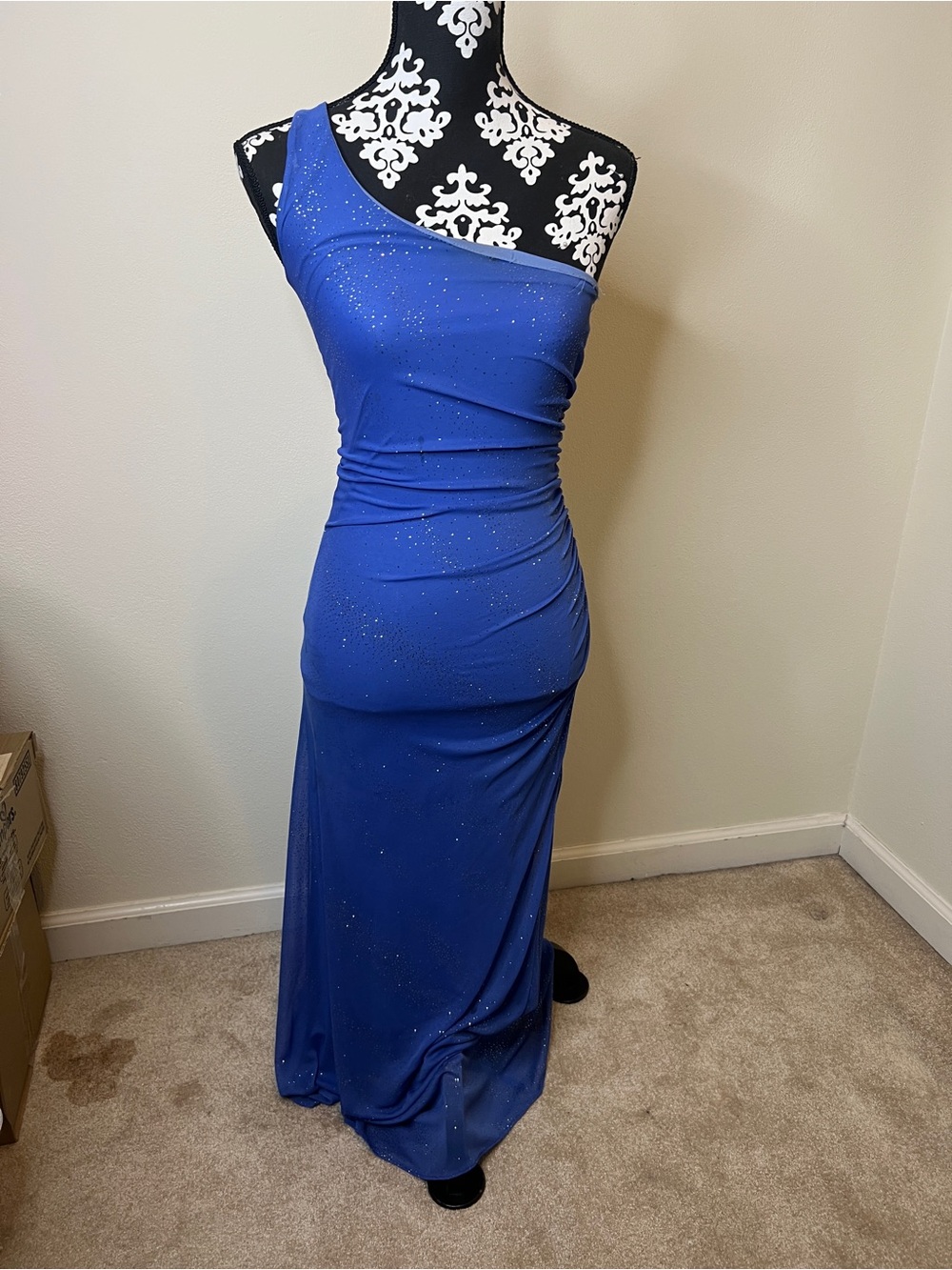 Midnight Blue Prom Dress